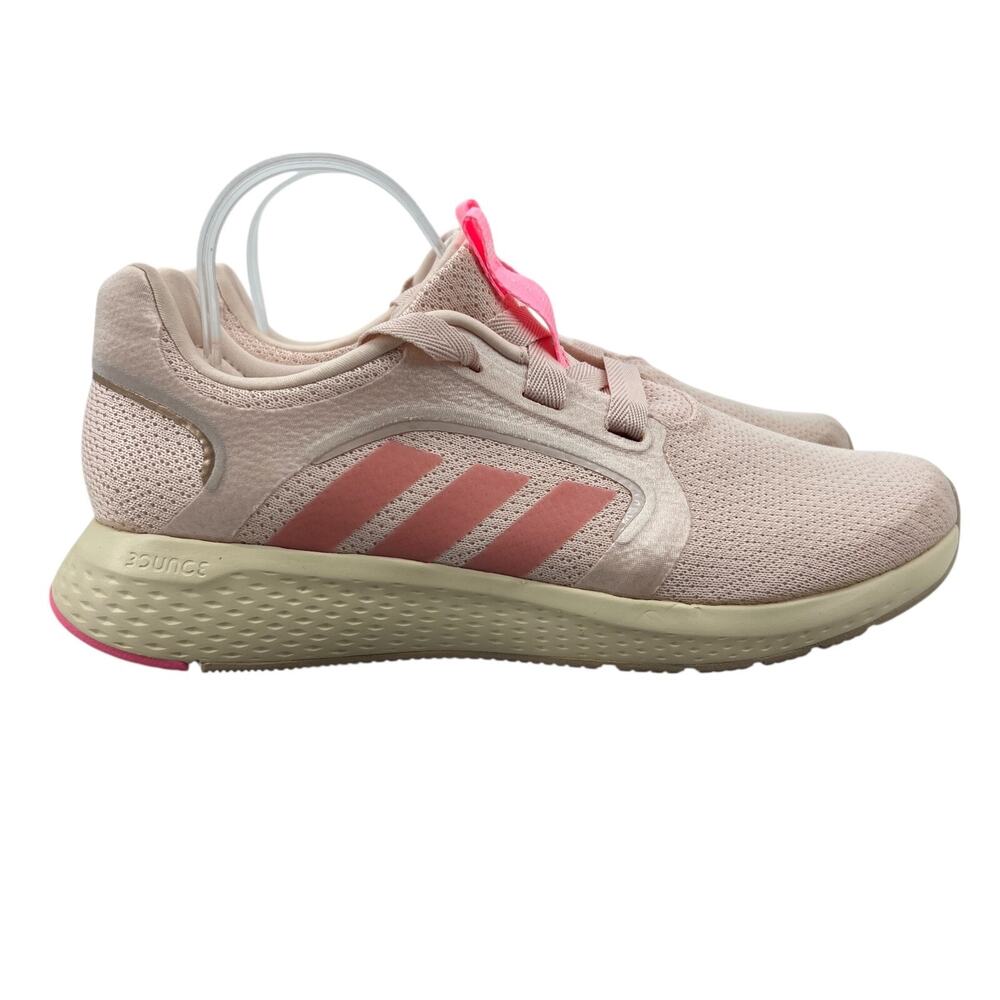 Adidas Womens 9 Running Shoes Pink Edge Lux Cushioned Lightweight GeoFit Workout